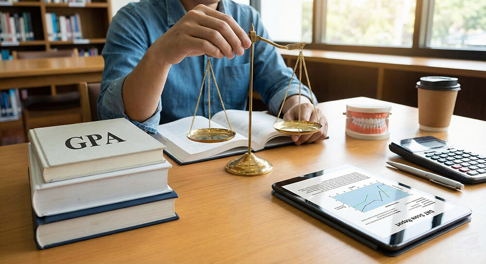 Dental School DAT & GPA Matrix: Balancing Scores for Admission