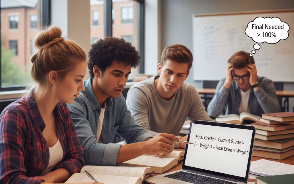 Final grade calculator guide for Raise Your Semester GPA Next Term