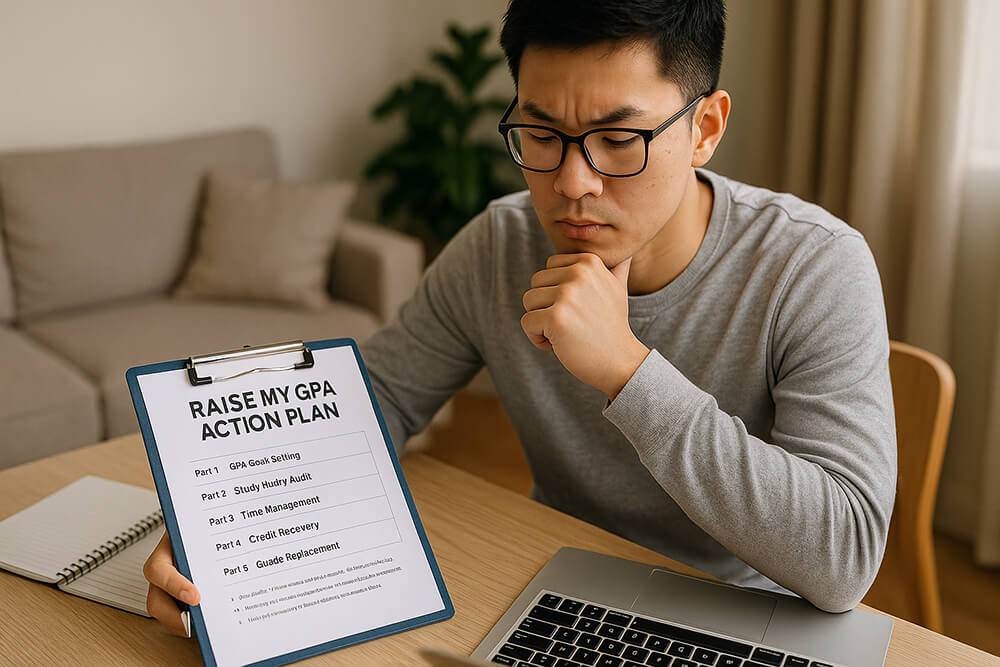 Raise my GPA action plan
