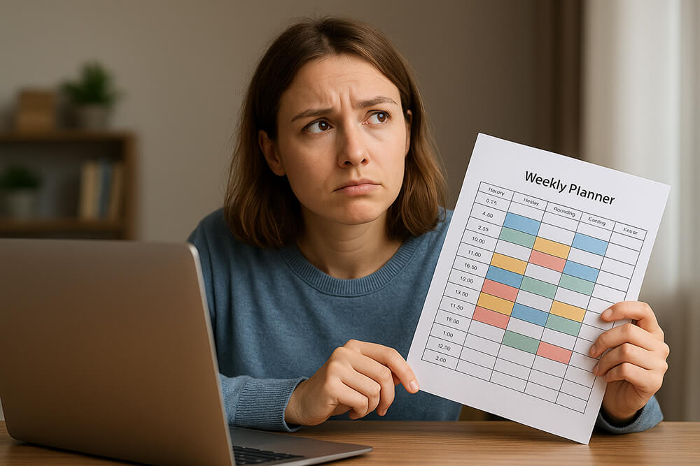 Printable time-management templates